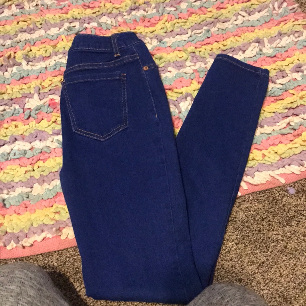 No boundaries Blue skinny jeans
